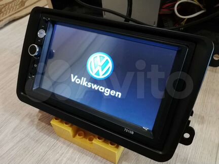 Магнитола с Bluetooth на Volkswagen, Skoda