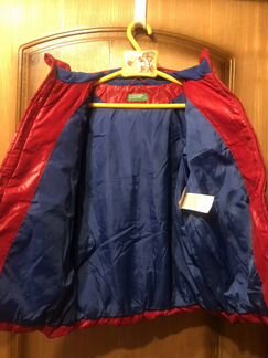 Пуховик Benetton 130 см