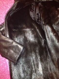 Новая дубленка из меха морского котика