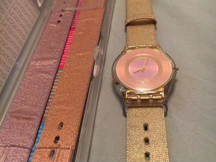 Swatch часы со сменными ремешками