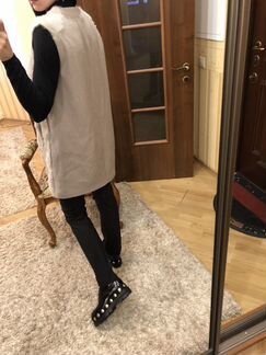 Меховой жилет Pinko оригинал новый
