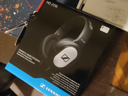 Наушники sennheiser hd 206