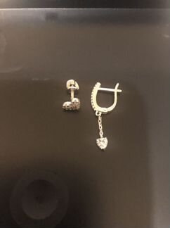 Серебряные серьги
