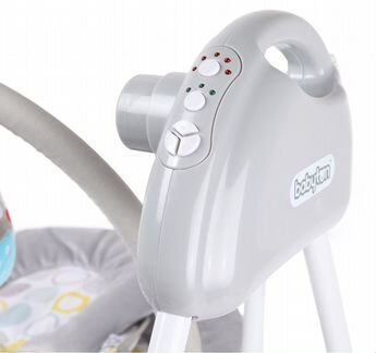 Качели Babyton 2в1 электронные Grey SW108
